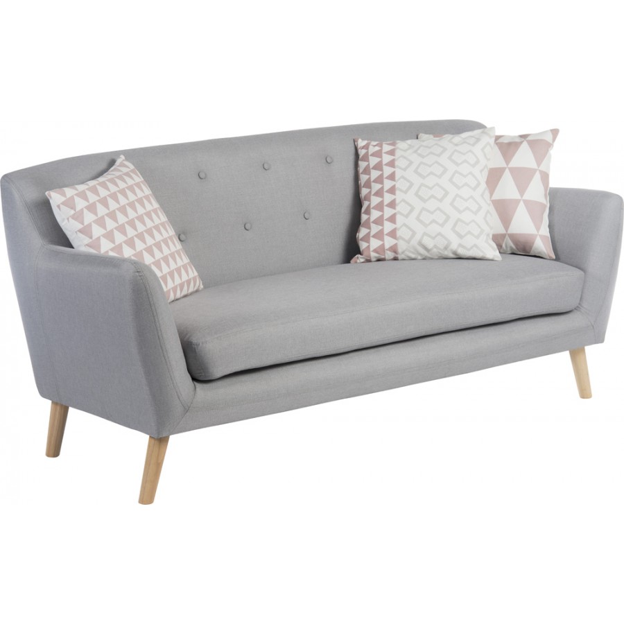 Skandi Fabric 3 Seater Sofa